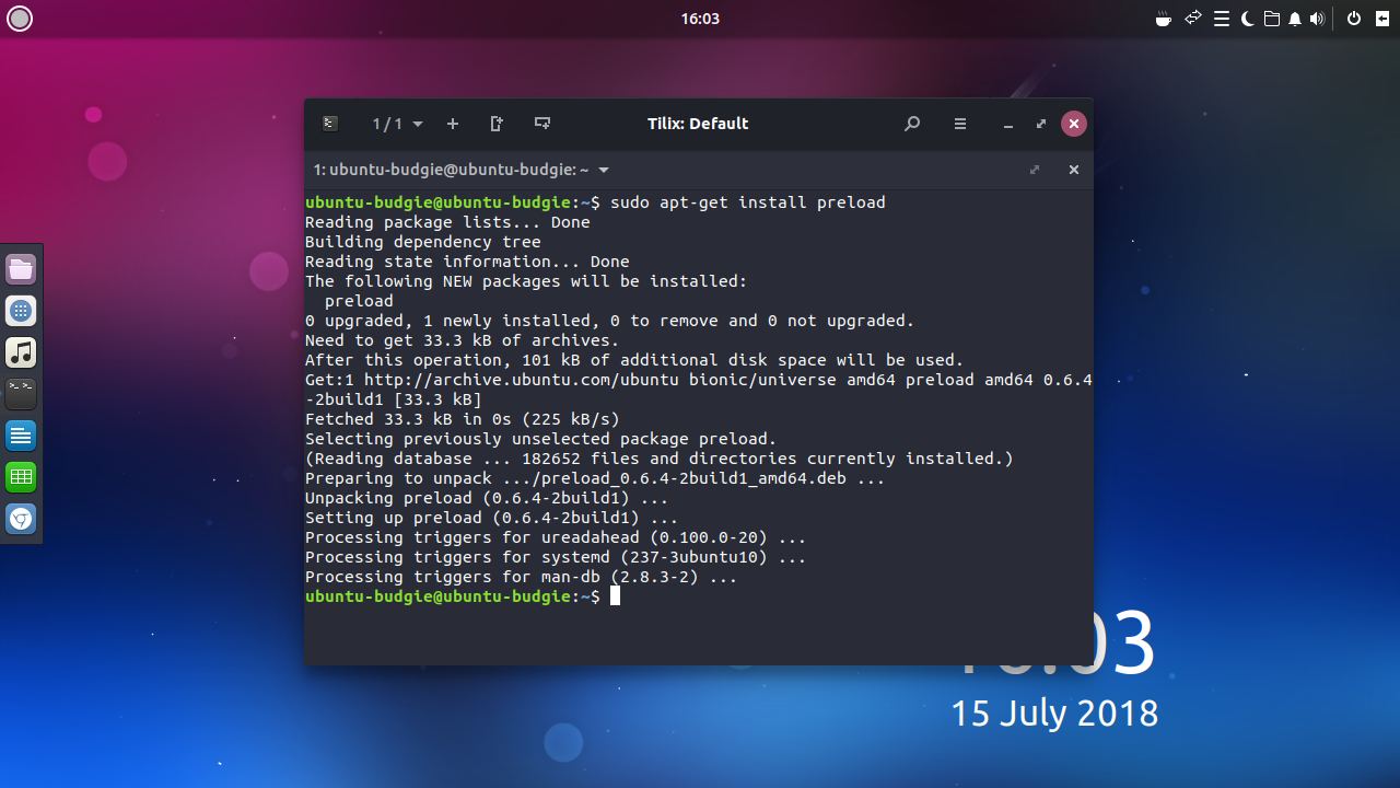 How to speed up Ubuntu 18.04