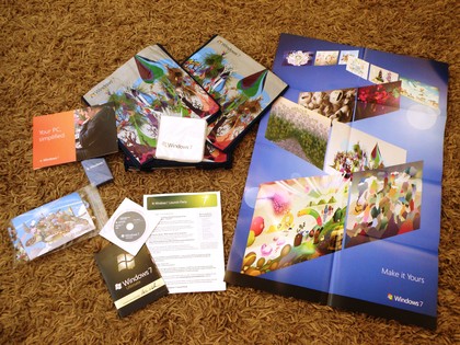 Microsoft windows 7 party pack
