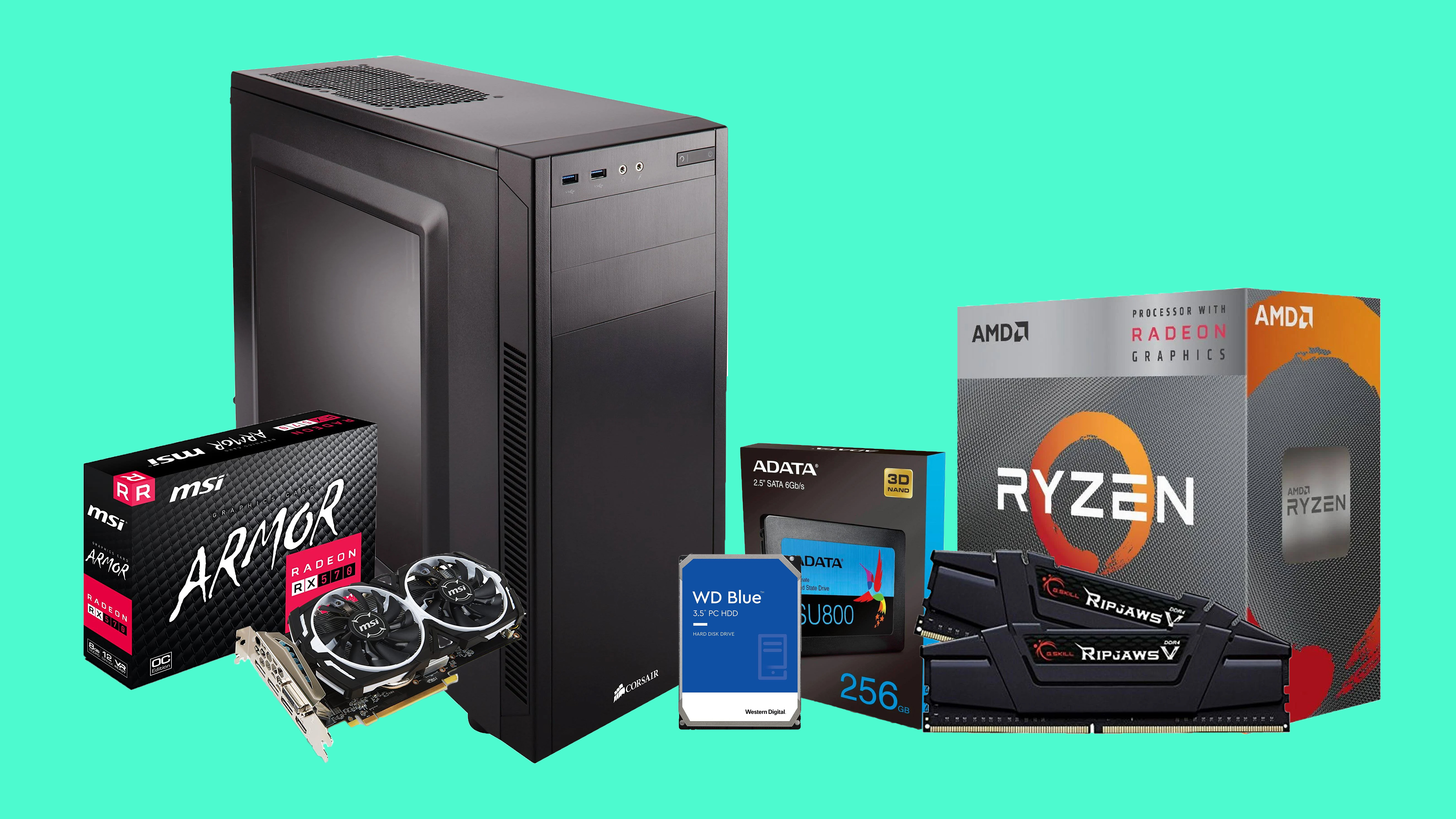 How to build a cheap gaming PC that doesn't suck