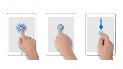 Using gestures