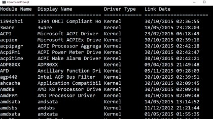 Windows 10 command line tricks