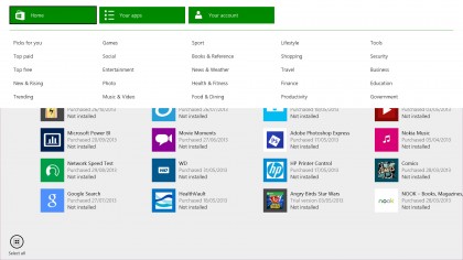 See apps you've bought or downloaded before