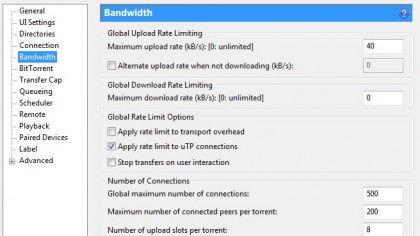 How to save bandwidth