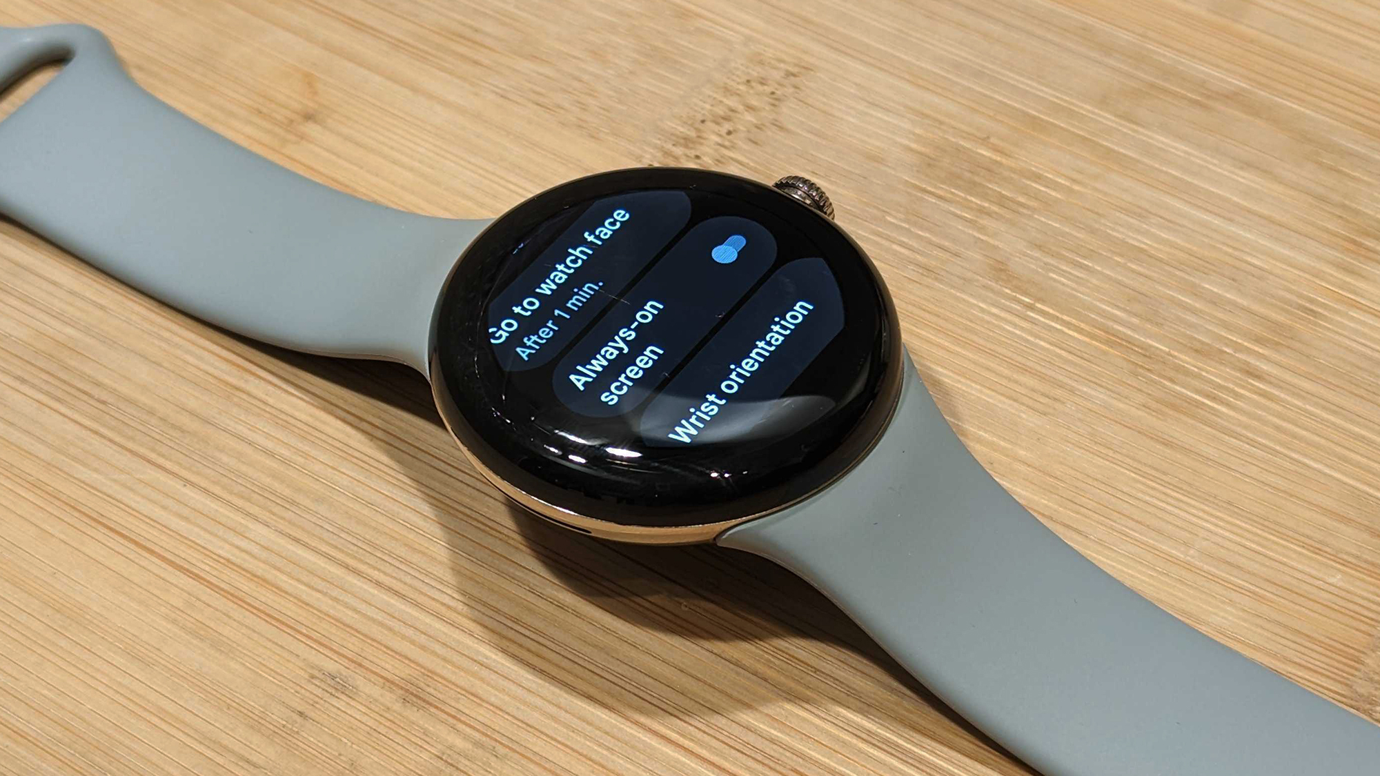 Google Pixel Watch how to extend battery life AOD