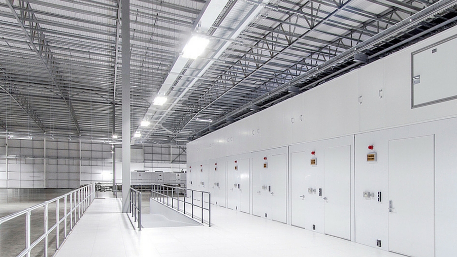 Inside a data centre