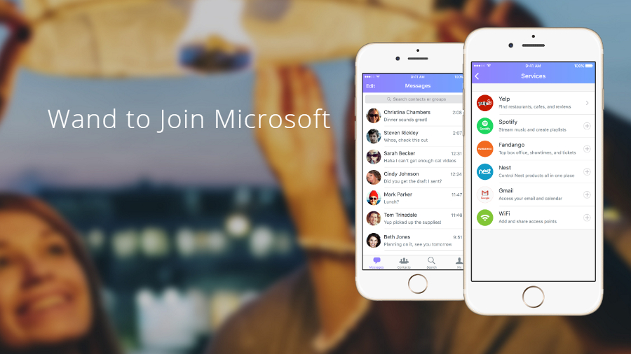 Microsoft acquires Wand Labs