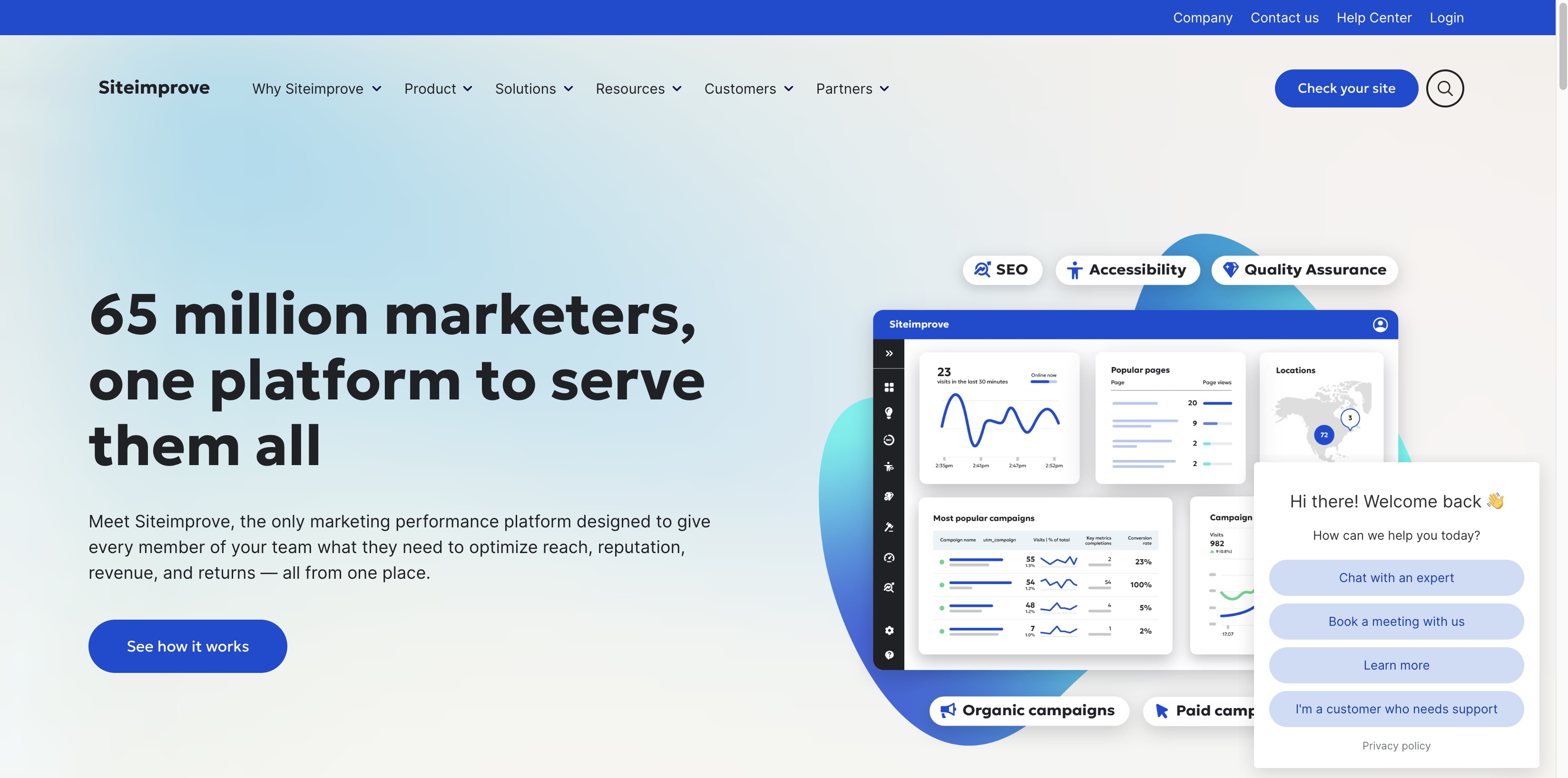 Siteimprove website