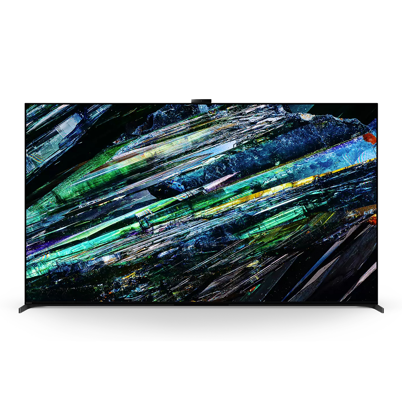Sony A95L TV on white background
