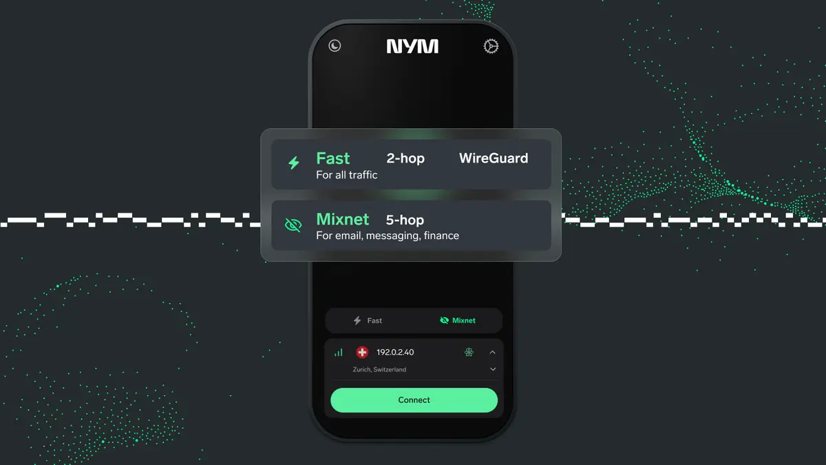 NymVPN app