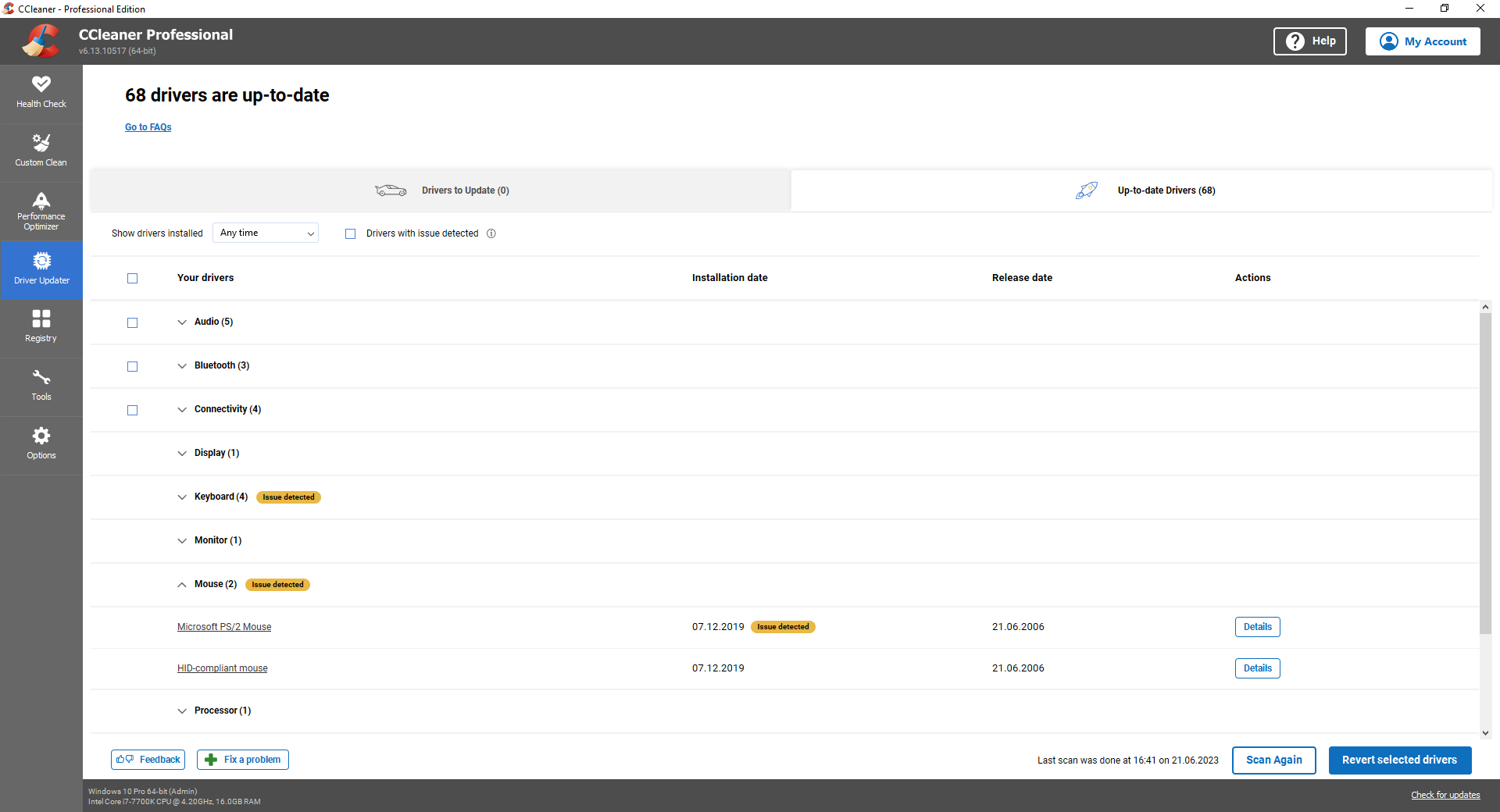 CCleaner Driver Updater