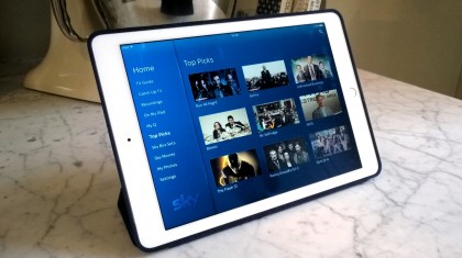 Sky Q iPad app
