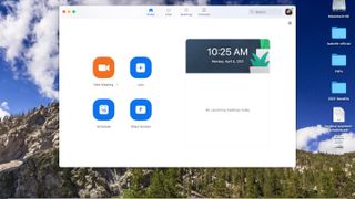 Joining a Zoom meeting on Mac