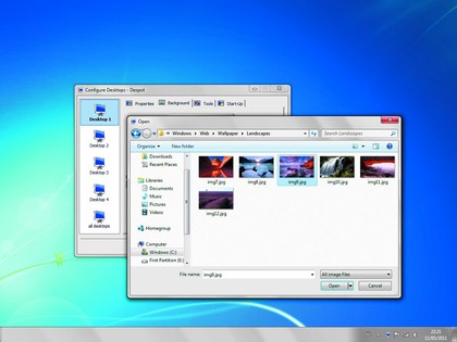 Master multi-desktops