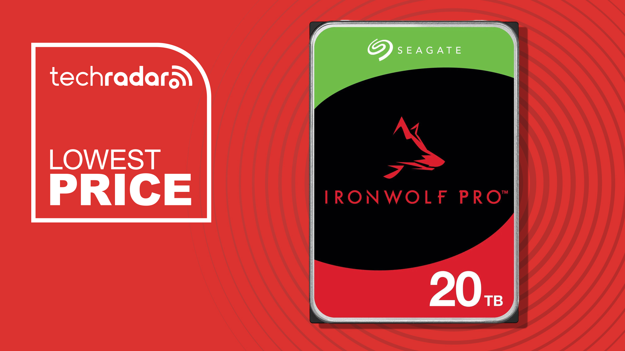 20TB Seagate IronWolf Pro