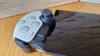 Image of the PlayStation Portal handheld gaming device