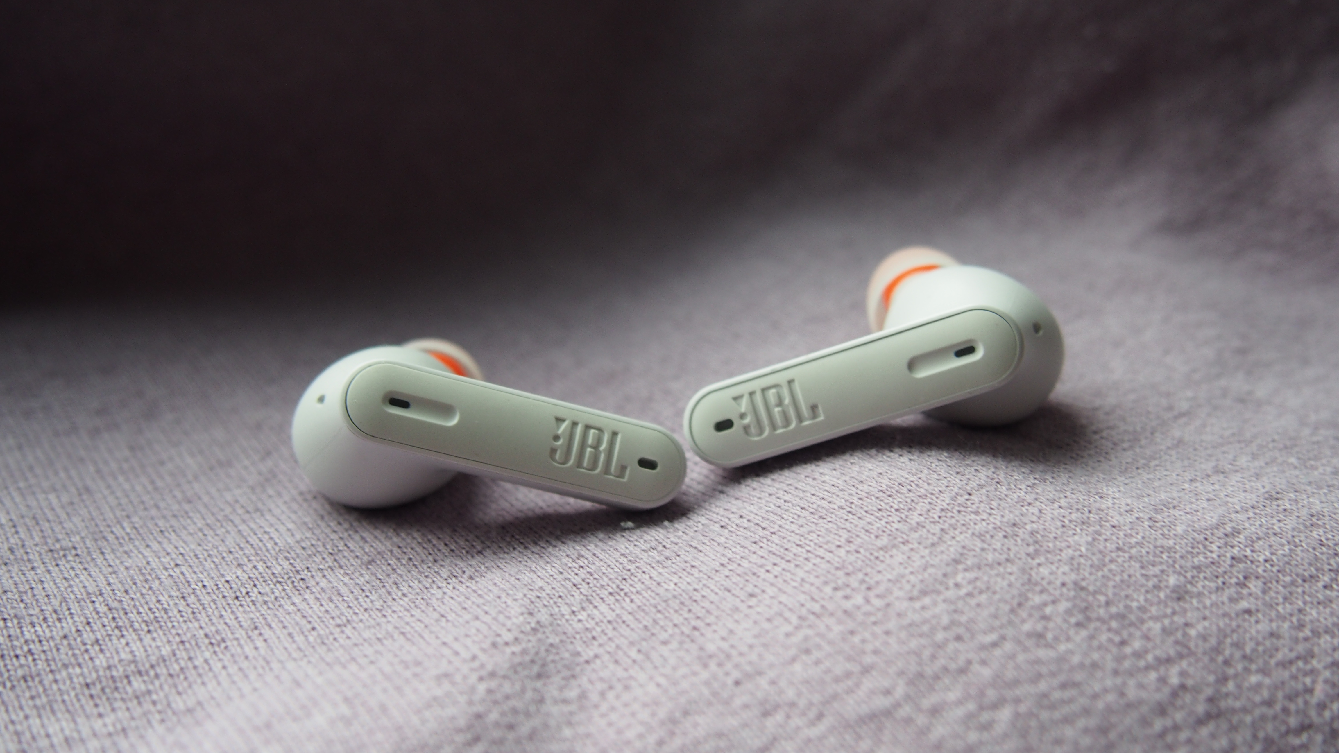 the jbl tune 230nc true wireless earbuds in white