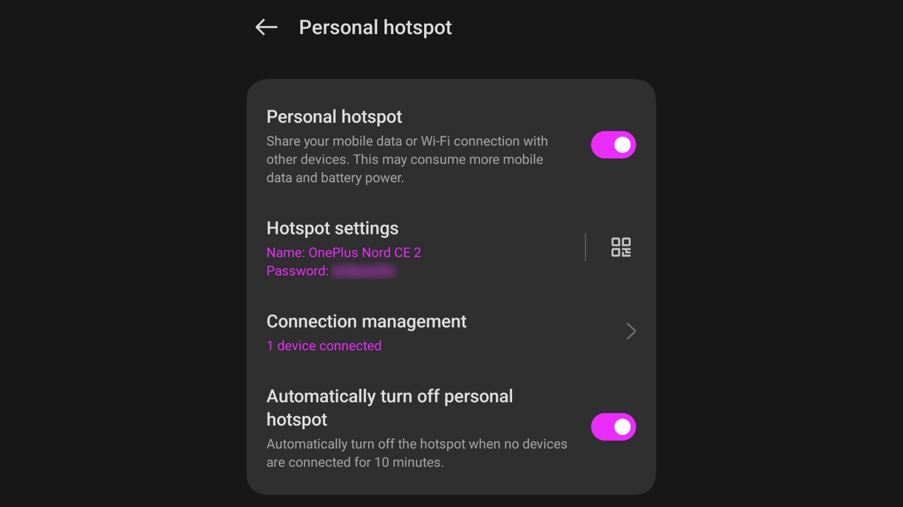 How to hotspot from an Android phone
