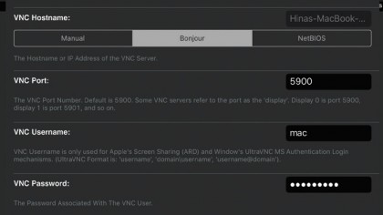 3. Provide login details