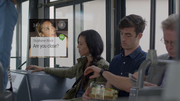 Android Wear screenshot video