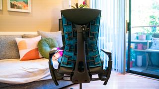 Herman Miller x Logitech Embody in a living room