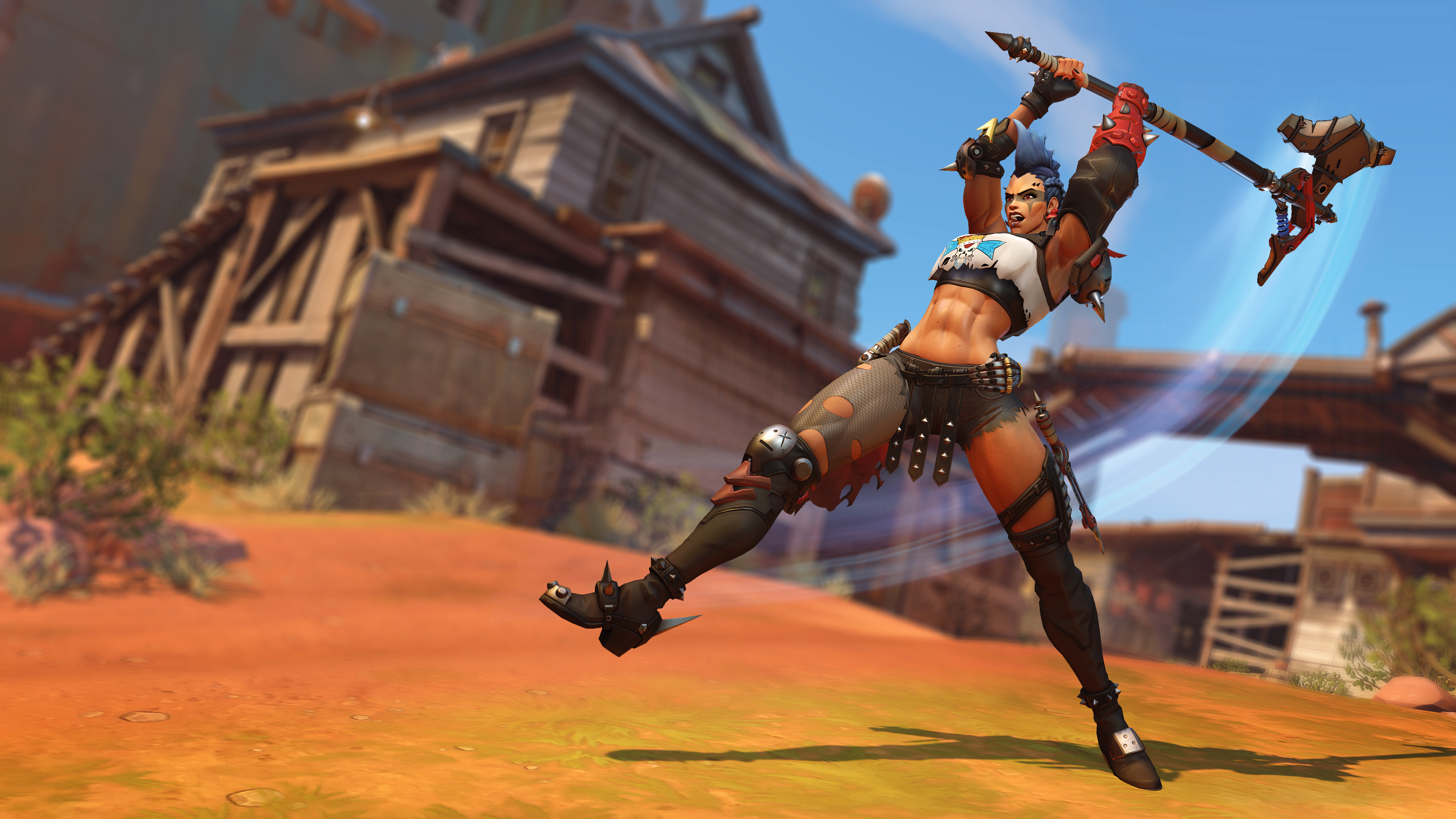 Junker Queen swinging her axe