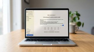 Replit on a macbook