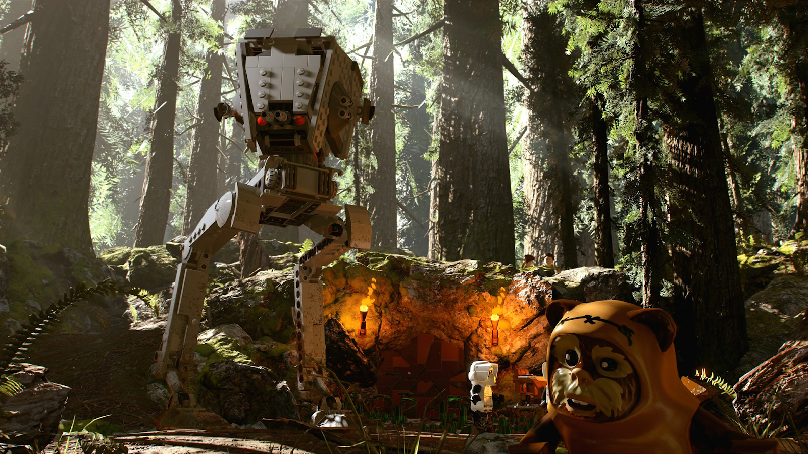 Screenshot from LEGO Star Wars.