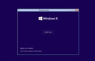 Windows 8 setup