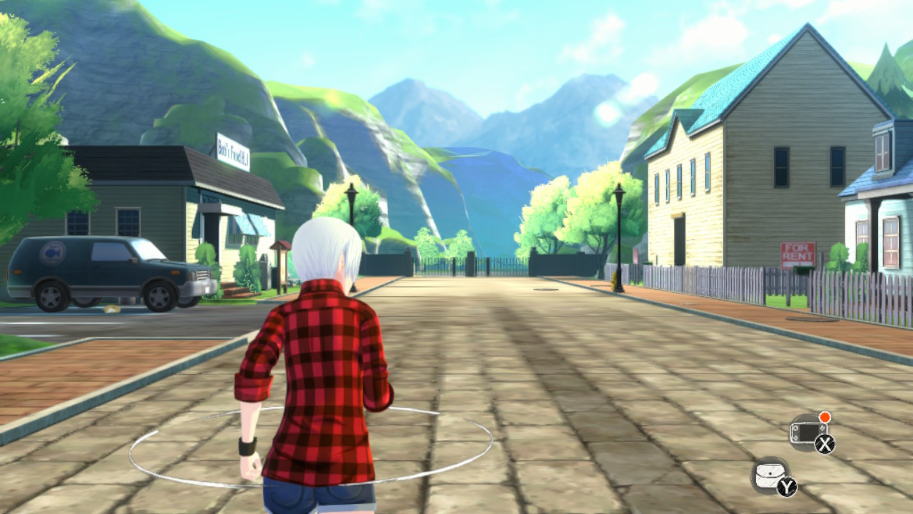 An Another Code screenshot showing a road.
