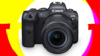 A mockup of what the Canon EOS R7 mirrorless camera could look like