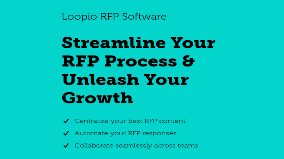 Loopio website screenshot.