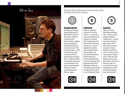 iOS magazine rack