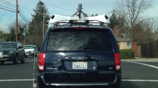 Apple Maps Street View van