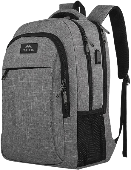 Matein Travel Laptop Bag on a white background