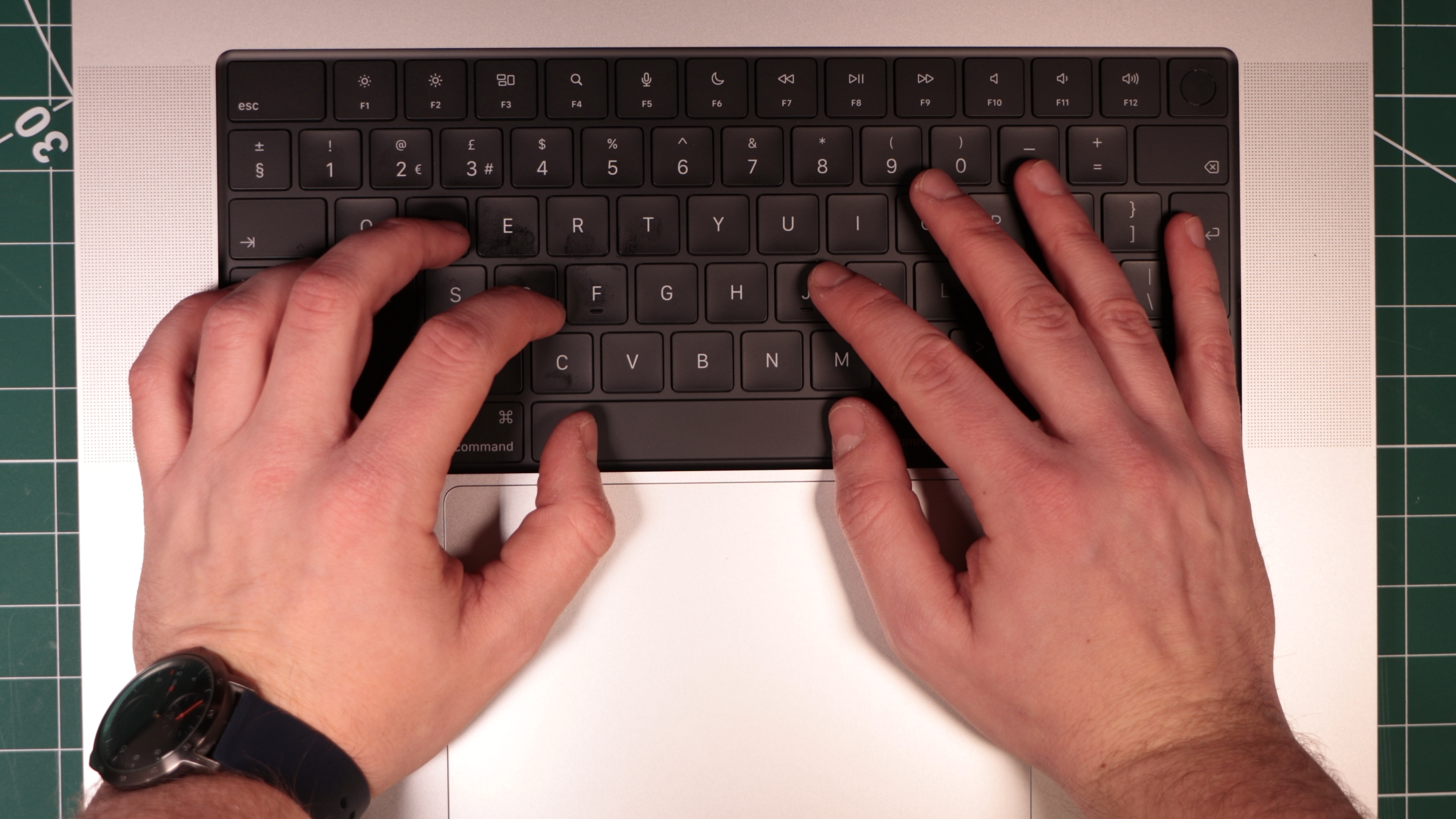 MacBook Pro 16-inch (2023) in use in a studio
