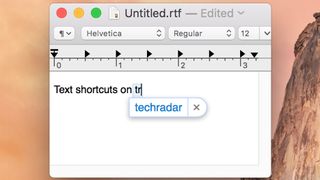 Text Shortcuts Mac
