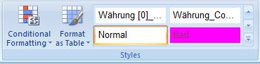 Excel Tutorial 1 - Choose conditional formatting