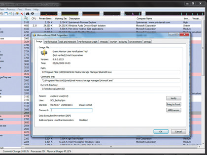 Process explorer