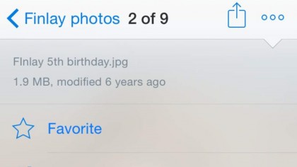 7. Access files offline on iOS