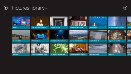 Populate the Photos app