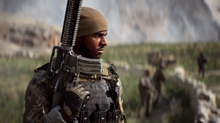 A promotional action shot of online players in Battlefield 6 Season 3.