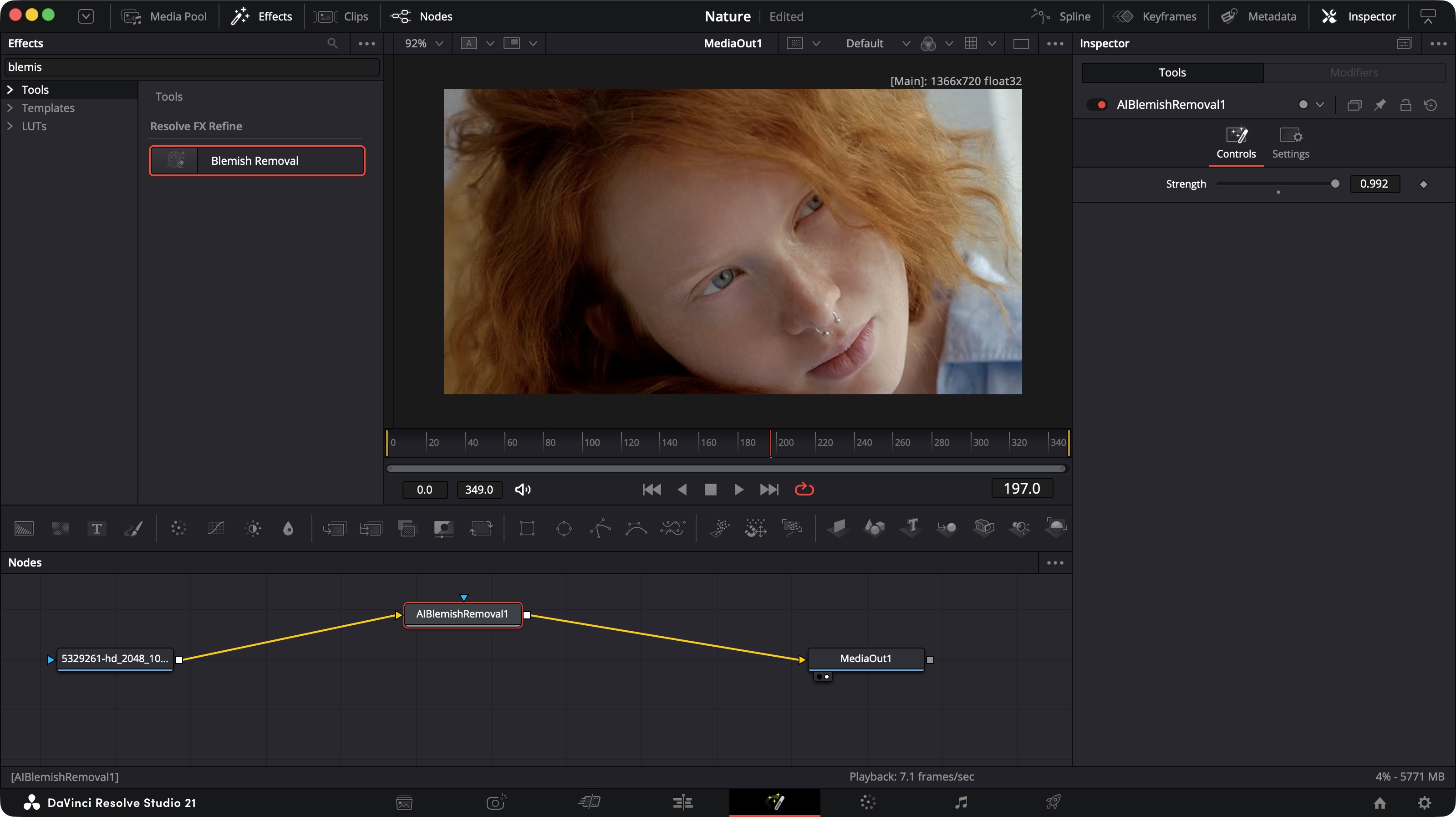 Using Blackmagic Design's Resolve Studio 21 during our review process