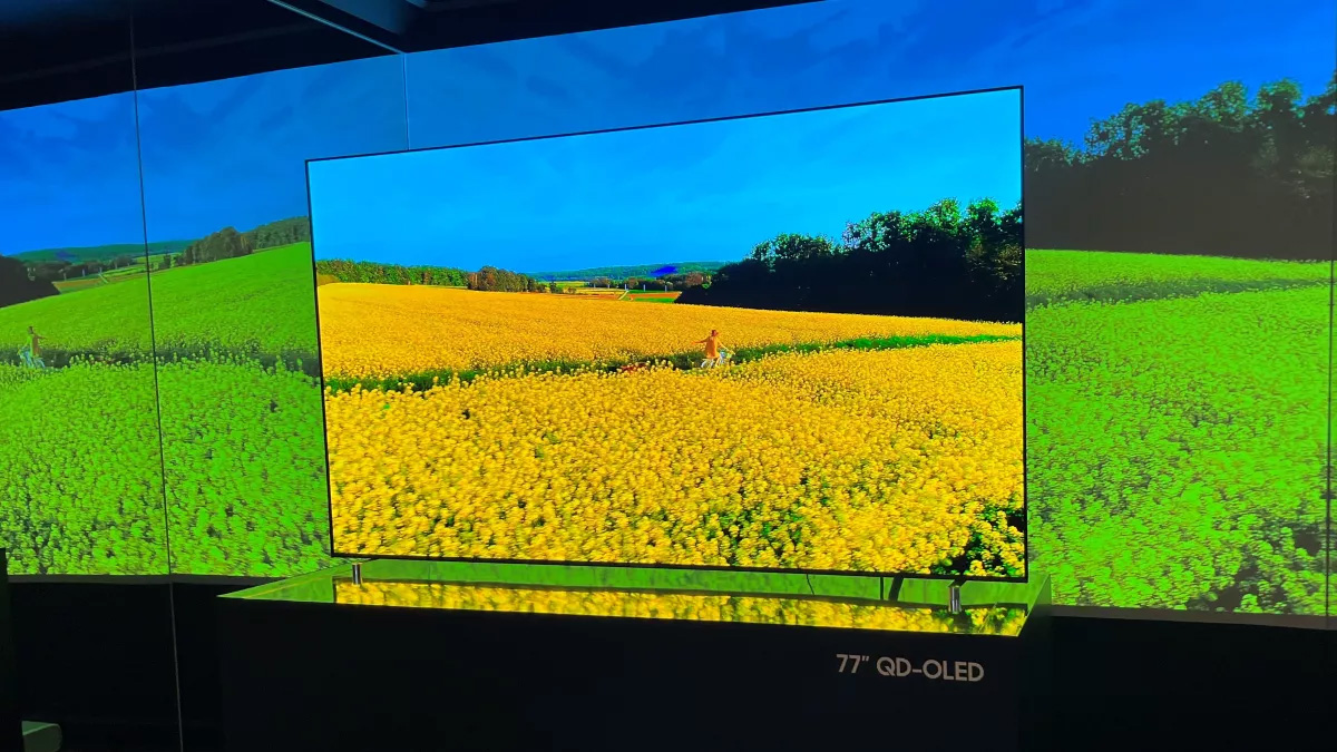 The Samsung S95C OLED TV