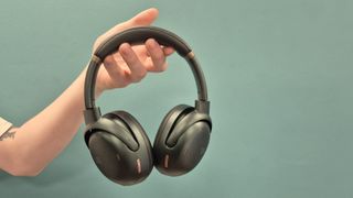 JBL Tour One M3 in hand