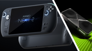 Render of Ayaneo Next 2 & the RTX 5090