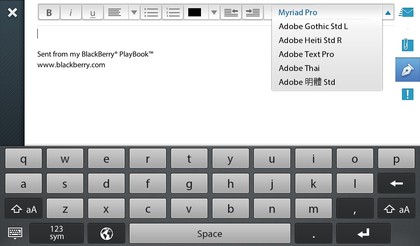 PlayBook os 2.0 review