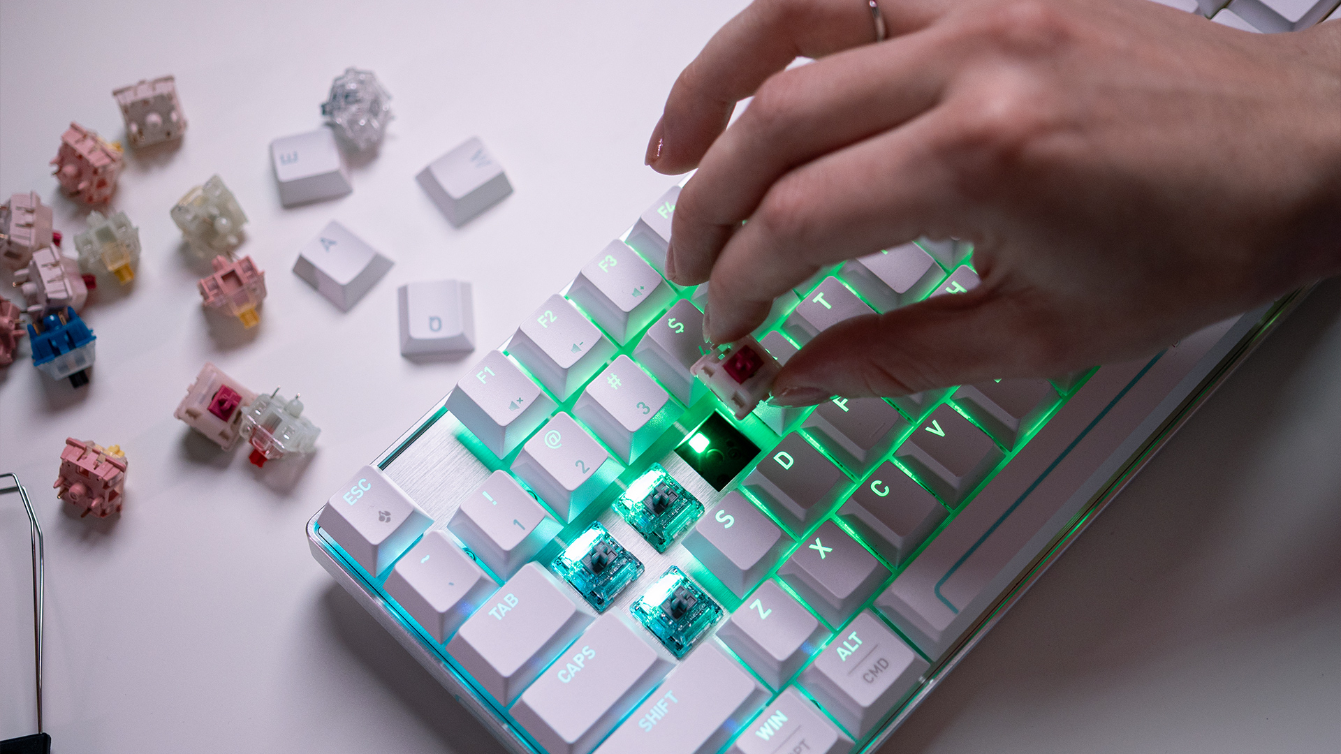Cherry XTRFY TMR keyboard 