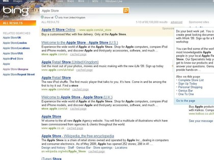 Microsoft bing