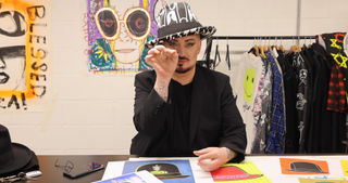 Boy George promotes his NFT range
