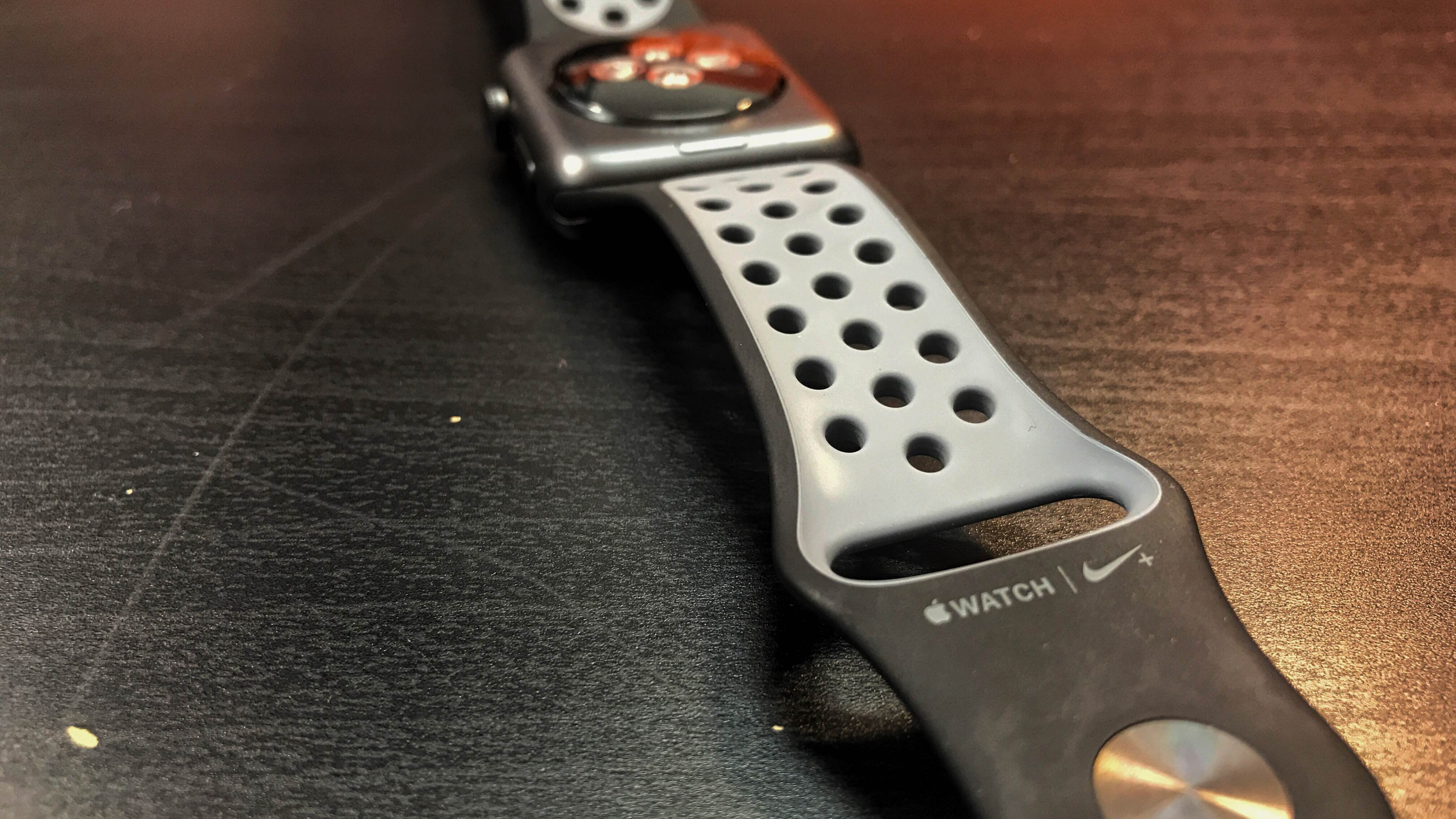 Subtle, but it's there on the strap